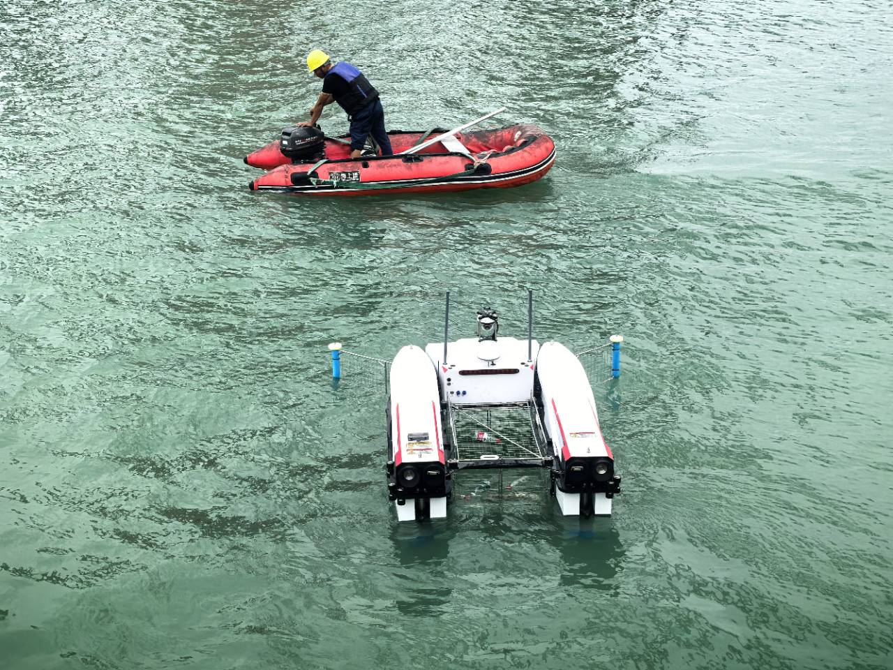 博雅工道S-Cleaner净航者Ⅰ，面向水域清洁的智能化无人作业系统